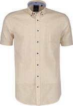 Jac Hensen Overhemd - Modern Fit - Beige - 3XL Grote Maten