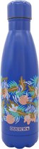 RVS thermosfles - blauw - ocean - 500 ml - waterfles - drinkfles - sport