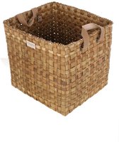 Zeegras mand - L - 39x35x38cm Mand - Opbergmand - Plantenmand -  Speelgoedmand - Riet - Beed