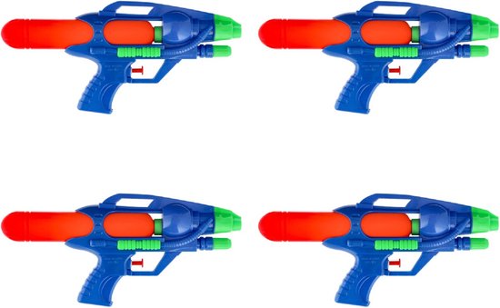 Gedeeltelijk Transplanteren Verschrikking 4x Waterpistool/waterpistolen gekleurd 30 cm | bol.com