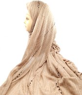 Grote Kamele Hoofddoek, Mooie hijab, sjaal.