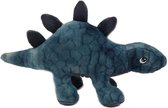 Eco Knuffel Stegosaurus blauw 30 cm