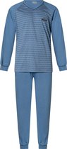 Heren pyjama Gentlemen 100% katoen 94-4211 blue 3XL