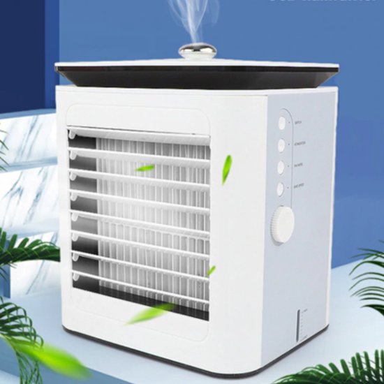 Meet Spring climatiseur mobile, ventilateur de table, mini ventilateur usb,...  | bol.com