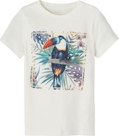 Name it t-shirt meisjes - ecru - NKFhilea - maat 146/152