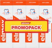 Bol.com elmex® - Anti-Cariës - Tandpasta - voordeelverpakking - 4 x 75 ml aanbieding