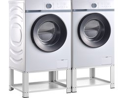 Wasmachine sokkel dubbel Cremlingen verhoger met planken