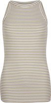 O'Neill T-Shirt Women RIB Beige Ao L - Beige Ao 58% Katoen, 37% Gerecycled Polyester, 5% Elastaan Round Neck