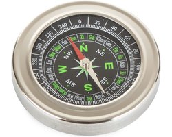 Kompas - Richtingbepaler - 8CM - Zilver