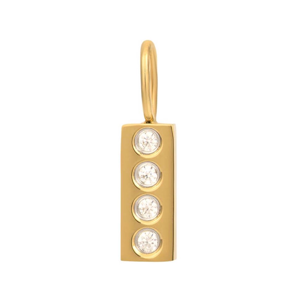 iXXXi Charm Design Rectangle Goud