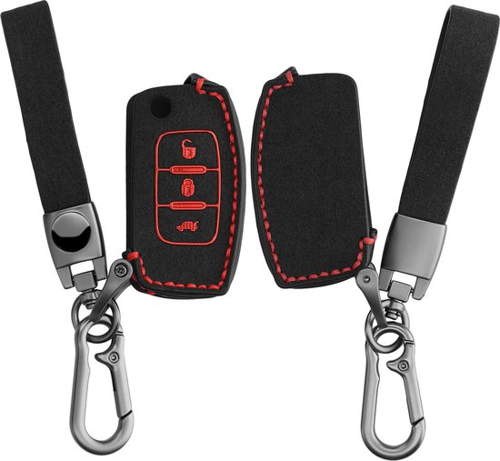 Kwmobile Coque Clé Voiture Mercedes Benz 2-3 Boutons - Housse Silicone Souple Noire Protection Élégante