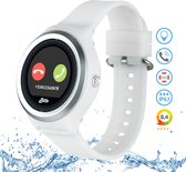 Spotter® GPS horloge - Smartwatch voor kinderen en ouderen - Wit - Inclusief Prepaid Simkaart - Waterdicht - Stappenteller - Geen Abonnement - Eenvoudig opladen - Nederlands merk