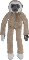 Pluche dieren knuffels hangende Gibbon aap van 48 cm - Knuffeldieren speelgoed