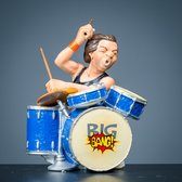 Parastone Drums Drummer BBB05 - Beeld - Rockster - Drummer - Rockband - Decoratie - Cadeau - Verzameling - Collectible