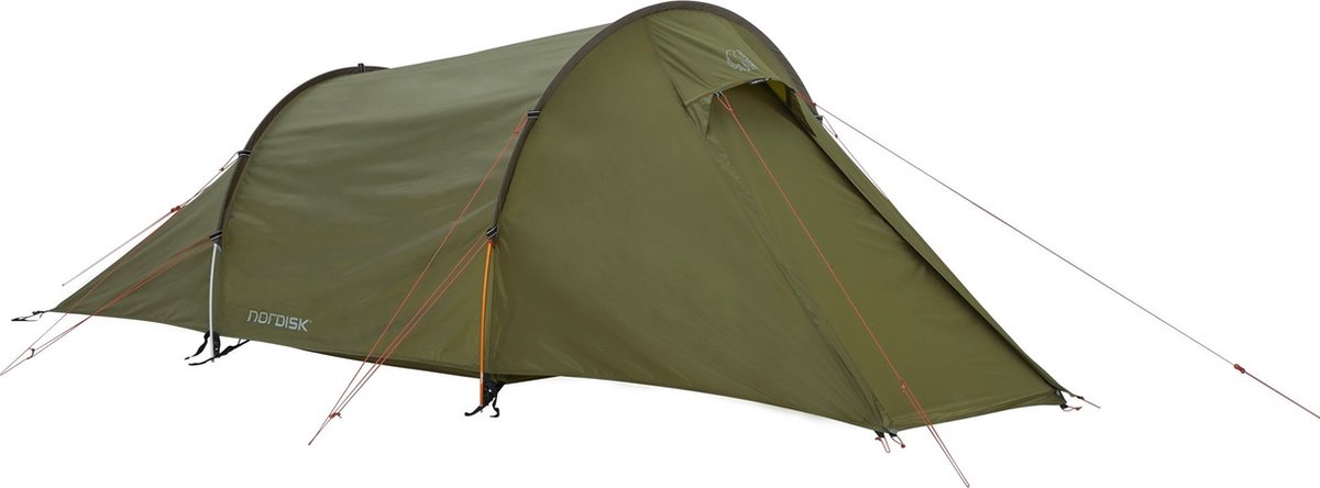 Nordisk tunneltent Halland 2PU - 2 persoons - 2,95 kg