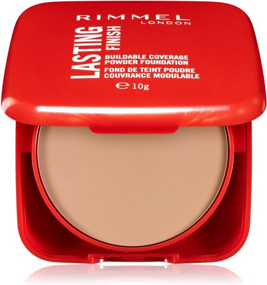 Rimmel Lasting Finish Buildable Coverage Poeder Foundation 004 Rose