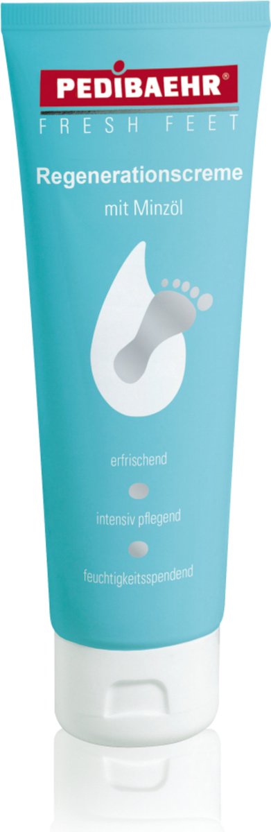 Goedkoopste PEDIBAEHR - Voetcrème - Regeneratiecrème - Fresh Feet - Met Muntolie - 11267 - 125ml