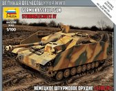 1:100 Zvezda 6284 Sturmgeschutz IV SD.KFZ.167 Plastic kit