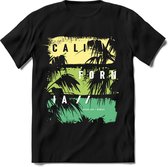 California Summer | TSK Studio Zomer Kleding  T-Shirt | Groen | Heren / Dames | Perfect Strand Shirt Verjaardag Cadeau Maat L
