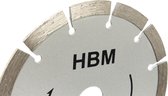 HBM Diamantschijven voor de Profi 1700 Watt  Elektrische Muurfrees / Sleuvenfrees