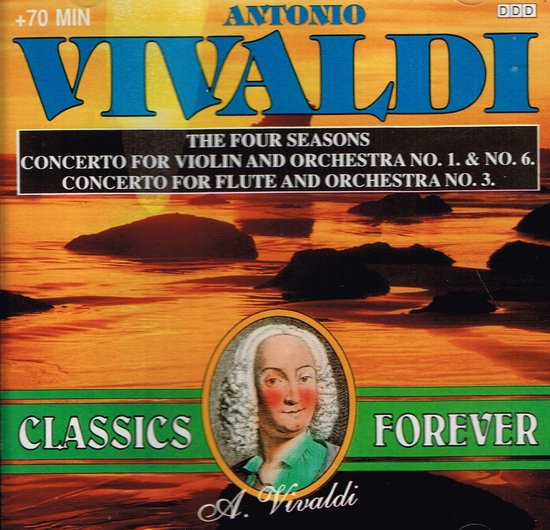 Antonio Vivaldi - The Four Seasons, Antonio Vivaldi | CD (album ...