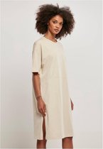 Urban Classics Korte jurk -XL- Organic Oversized Slit Tee Groen