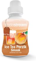 VOORDEELPACK SODASTREAM SIROOP - 2x Ice Tea Peach & 2x Framboos (4 flessen)