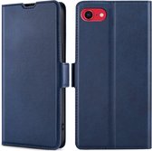 Folio Book Case - iPhone SE (2020 / 2022) / 8 / 7 Hoesje - Blauw