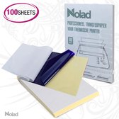 Nolad® Professioneel transferpapier voor thermische printer - Carbonpapier voor thermische printer - overtrekpapier voor tattoo kopieer machine - Carbonpapier - Thermisch printpapi