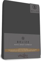 Van Dem - Belize  - Topper Mako Jersey 180 x 200 cm antra