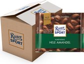 Ritter Sport Chocolade - Melk Hele Amandel - Doos - 11 x tablet - 100 gram