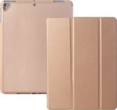 iPad Hoes 2017 / 2018 / Air / Air 2 - Smart Folio Cover met Apple Pencil Opbergvak - Magnetische iPad Case - Goud - Schokbestendige iPad Hoesje - Geschikt voor Apple iPad 5e / 6e e