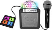 iDance Audio Cube Sing 200 Zwart partybox met soundpad en microfoon