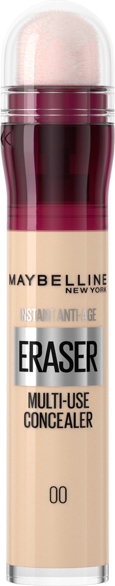 Maybelline New York - Instant Anti Age Eraser - 00 - concealers die zichtbaar wallen wegwerken - 6,8 ml - Maybelline