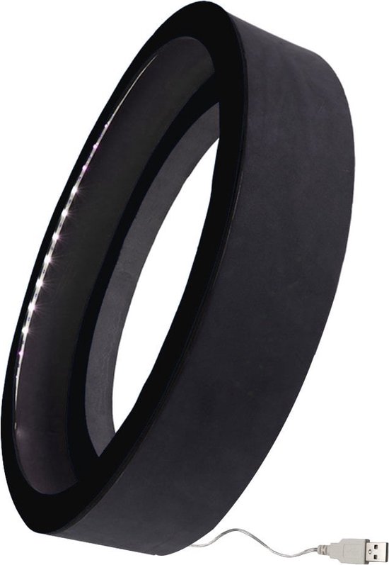 XQMax Dartbordring Met Led-verlichting 60 Cm Zwart - Cadeau van XQMax — afbeelding 4