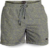 Miami Beach | Hoogwaardige Kwaliteit Zwemshort | Zwembroek | Beachshort | Heren | Sneldrogend | Maat S | MB13-155 Grijs