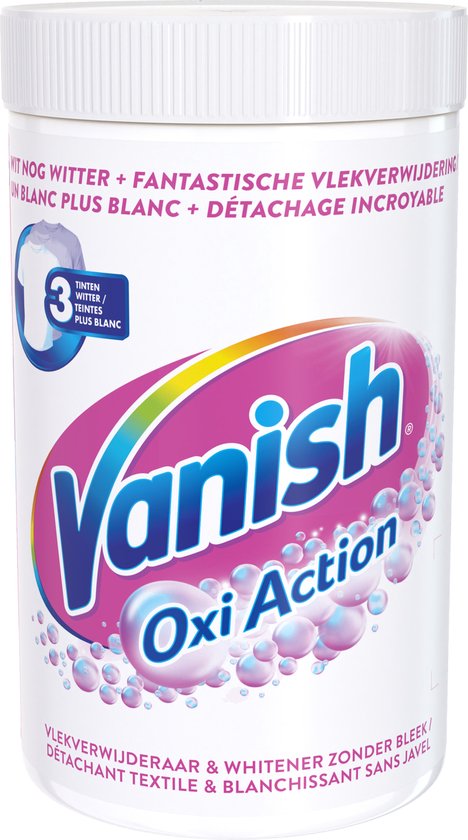 Vanish Oxi Action White Base Powder - Détachant pour linge Witte