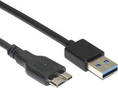 NÖRDIC USB3-104 Câble USB-A 3.1 vers USB Micro B - 2m - Zwart