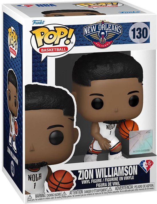 NBA - POP N° 130 - Zion Williamson ( Blue Jersey )