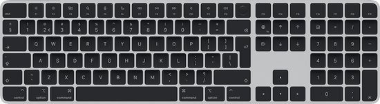 Apple Magic Keyboard met Touch ID en numeriek Nederlands Zwart