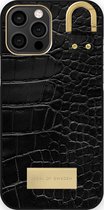 iDeal Of Sweden Fashion Case Atelier iPhone 12 Pro Max Black Croco