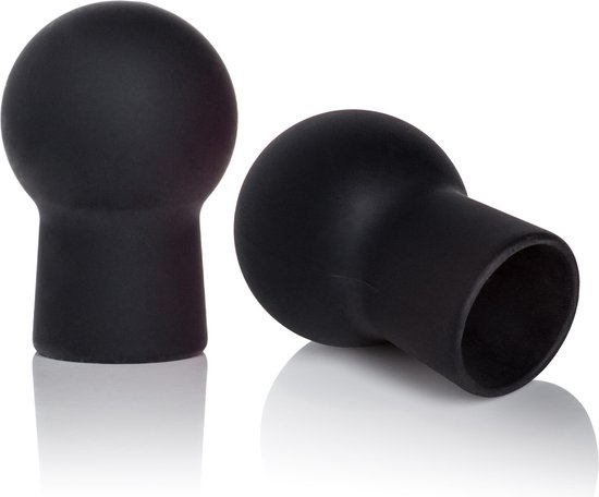 Nipple Play Silicone Advanced Nipple Suckers Black