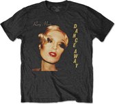 Roxy Music - Dance Away Album Heren T-shirt - L - Zwart