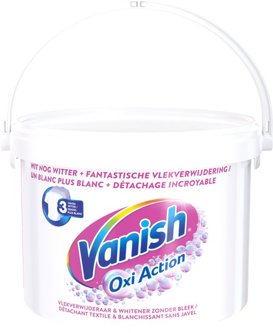 Vanish Oxi Action Blanc Poudre Détachante 2,7 Kg