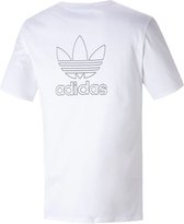 adidas Originals B+F Trefoil Tee T-shirt Mannen wit 2XL