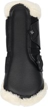 Le Mieux Fleece Edge Mesh Brushing Boot - Black/Natural - Maat XL