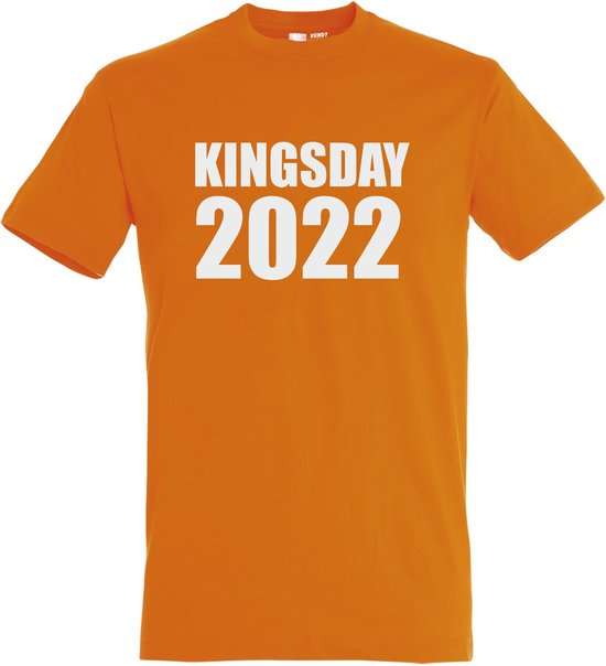 T-shirt Kingsday 2022 | Koningsdag | oranje shirt | Koningsdag kleding | Oranje | maat M