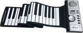PiProducts Keyboard - Draagbare Keyboard - Opvouwbare Keyboard - Roll Up Piano - Demosongs - Zwart