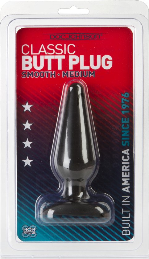 Doc Johnson - Le Plug Anal Classique - Moyen