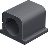 Clip de câble Durable CAVOLINE® CLIP PRO 2 504337 4 pièce(s) (lxH) 25 mm x 25 mm